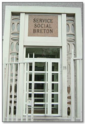 Entr&eacute;e du Service Social Breton