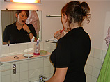 Espace de toilette